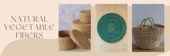 Natural Vegetable Fibers: A Sustainable Choice for Handmade Products