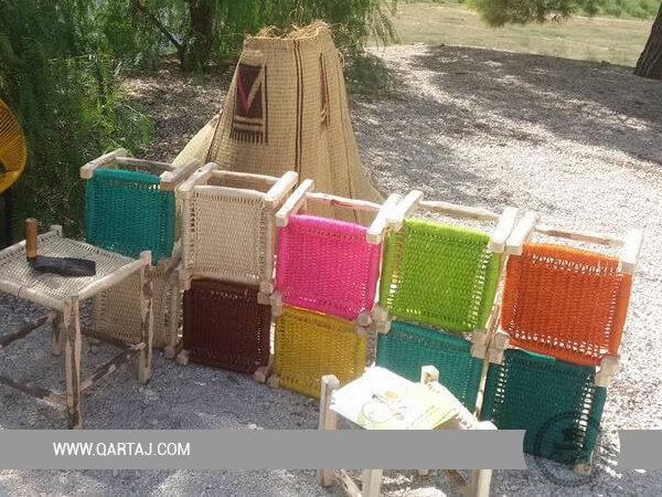 handcrafted-stool-seat-halfa-grass-vegetal-fiber-handwoven-qartaj-decor