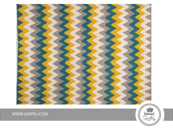 Colorful-Waves-Rug-Handwoven-In-Tunisia
