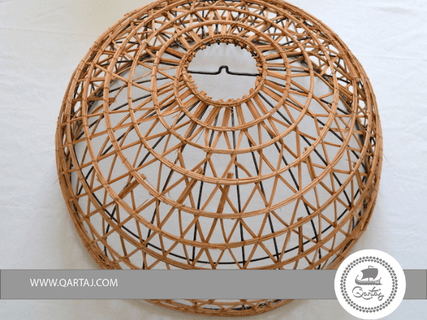Decor Artisanal, Palm Tree Fiber Lampshade Handmade