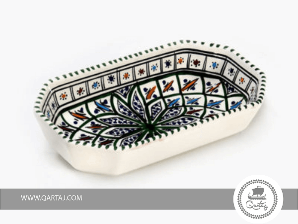 Decorated Rectangular Dish
Handmade ceramics