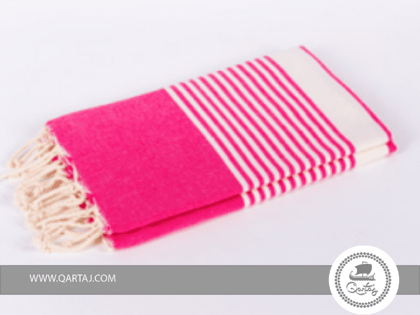 Fouta Arthur, Pink Fouta with stripes
