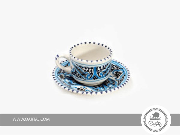 Handmade ceramic Cup & Saucer