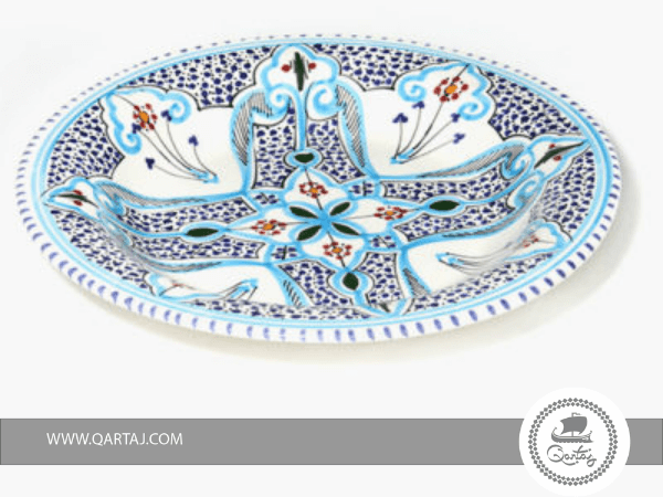 Handmade Ceramics Flat Plate
