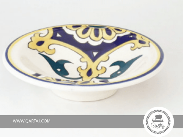 Handmade Decorated Ceramic Plate Dish
