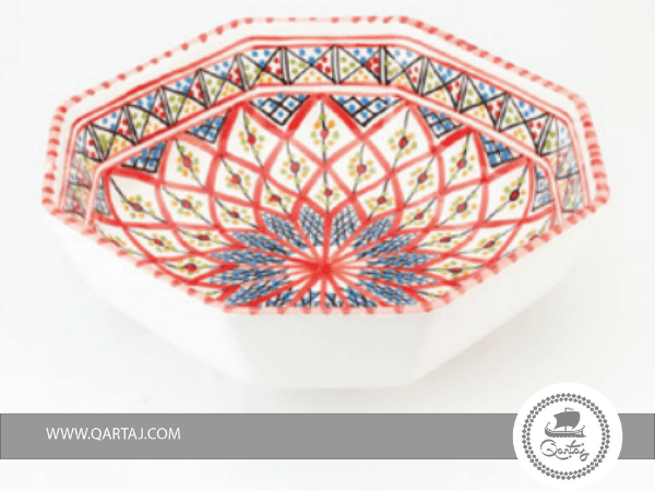 Handmade Octagonal Ceramic Dish
