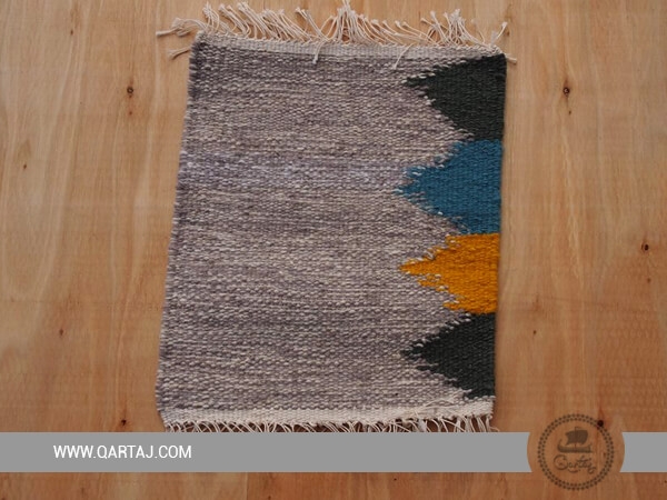 Grey Area Carpet, Handmade In Tunisia, Handmade Tunisian Rug
