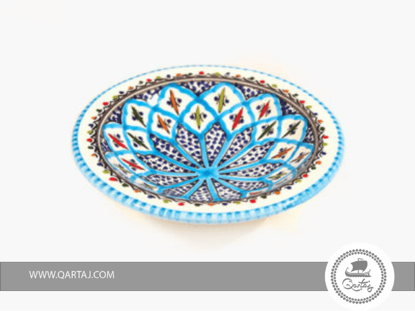 Handmade Tepsi Plate, Organic Ceramic