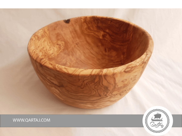 Large Rustic Serving Olive Wood Bowl 28cm16cm
