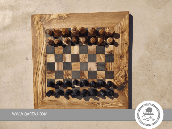 Olive wood Rectangular Chess Board