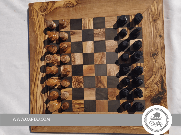 Olive wood Rectangular Chess Board