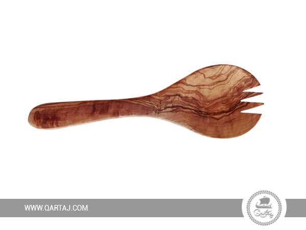 spoon-stirring-serve-olive-wood-mixing-round-spoon-handmade-in-tunisia-wood-cooking-utensils-fairtrade-Curved-Spork-Salad-Serving-Fork