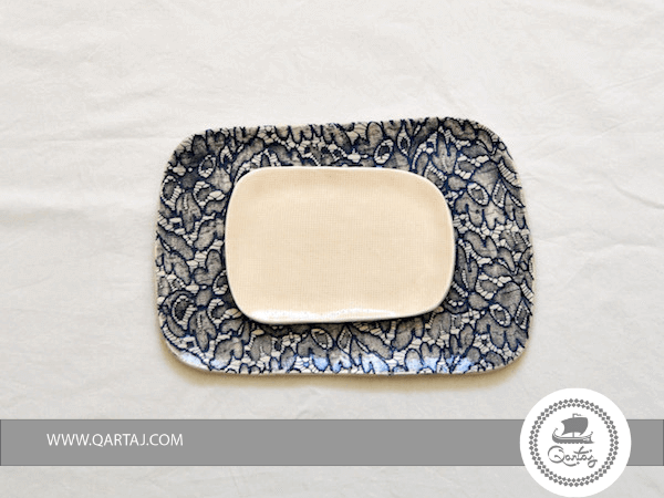 Rectangular dish, Handmade Ceramics, We Art Tunisia 