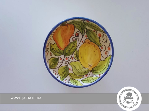 Ceramic Bowl with natural color handmade