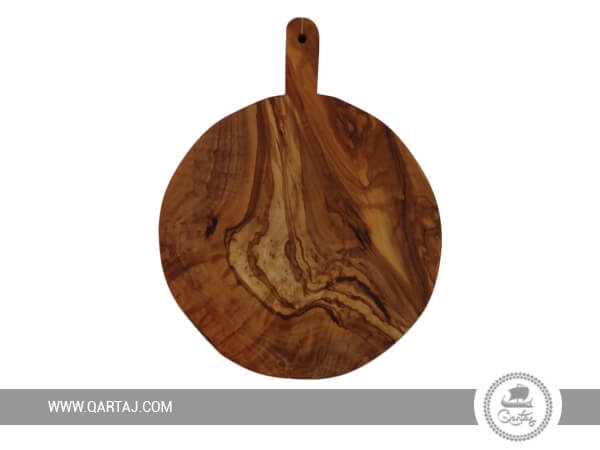 olive wood round board