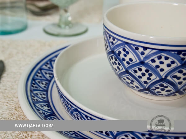 qartaj-round-serving-plate-dinnerware-azouz-handmade-tunisia