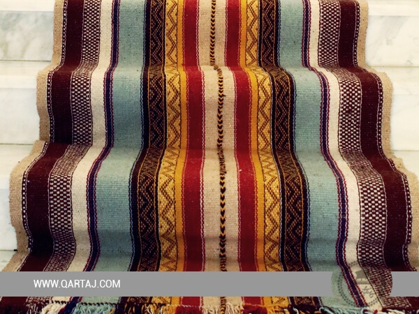qartaj-runner-berber-rug-multicolor-carpet-artisans-beni-Khadache-medenine-margoum