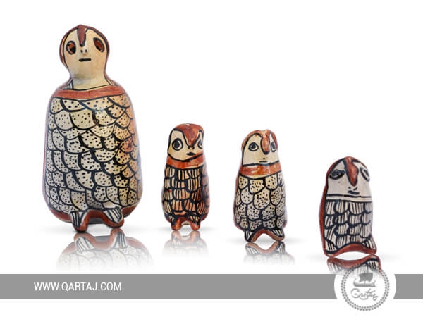 qartaj-set-of-sejnan-pottery-dolls-four-dolls-in-different-sizes