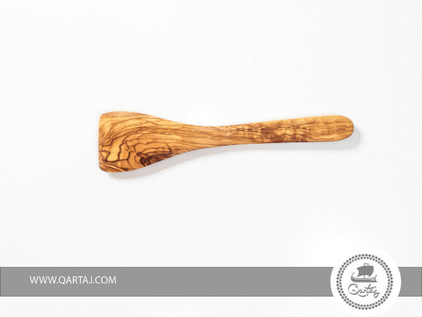 qartaj flat spatula olive wood
