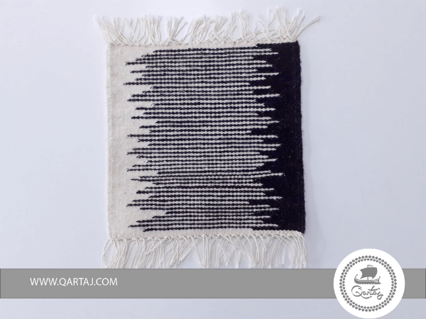 Sample Rug Kilim Abstract Black White