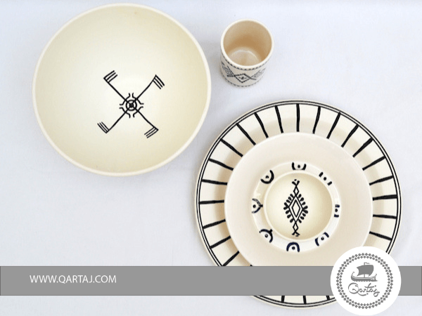 set-of-ceramics-plates-ceramics-made-in-tunisia-hand-painted