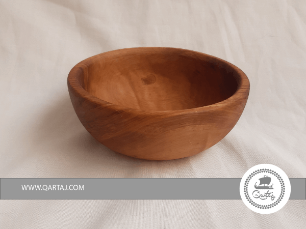 Small Rustic Serving Olive Wood Bowl