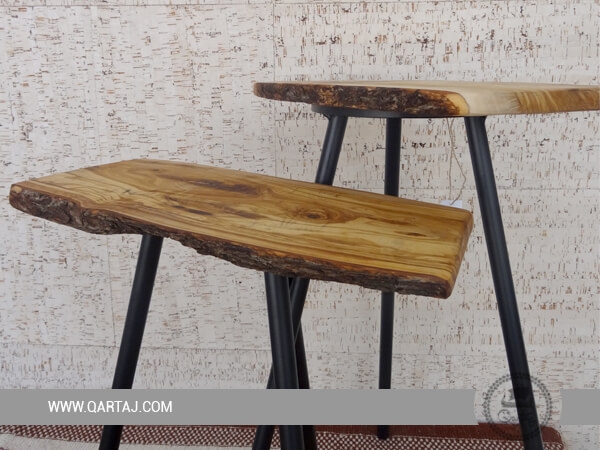 qartaj-table-iron-with-olive-wood-rustic-and-natural-board