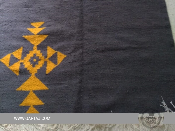 triangle-rectangular-pattern-wholesale-tunisian-neutral-orange-rug-geometric-carpet-hand-woven