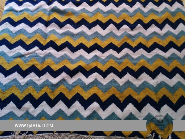 waves-pattern-wholesale-tunisian-colorful-white-yellow-blue-orange-rug-striped-geometric-carpet-hand-woven
