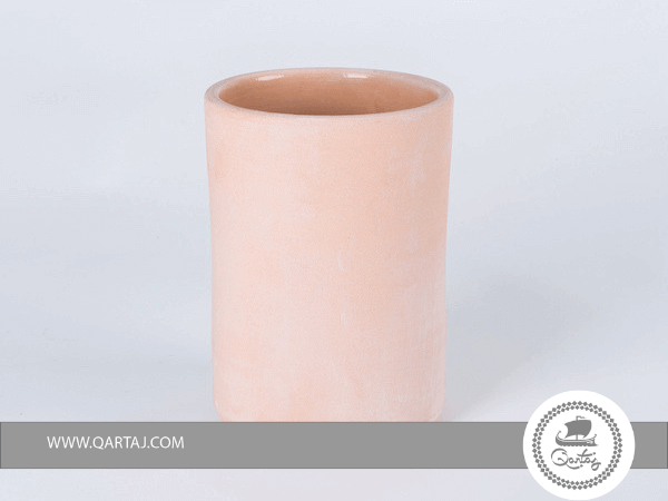 Terracotta Medium Vase, Tunisian Ghozzi Pottery Tunisia