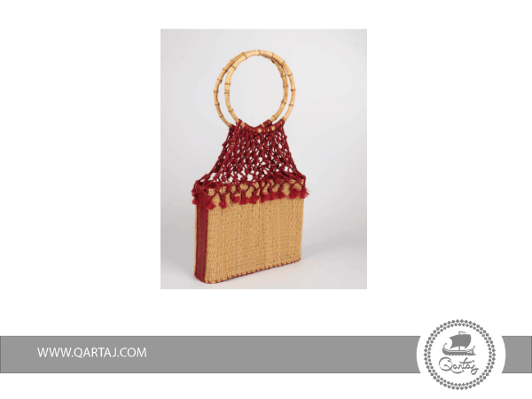 traditional-Palm-Fiber-BAG-with-red-design 