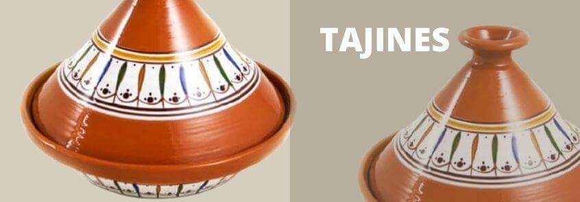 Tajine de cerámica marroquí Yebala - Artesanía Árabe