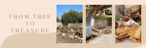 From Tree to Treasure: The Artful Journey of Olive Wood at Qartaj.com