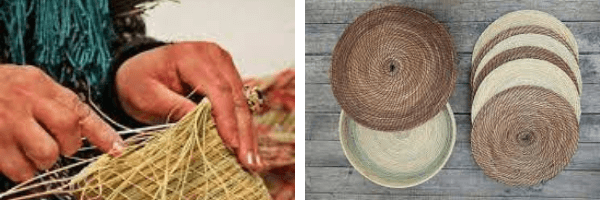 Handmade Mats, Carpets & baskets Alfa from Kasserine, Tunisian Handicrafts