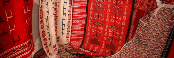 The different models of handicrafts rugs