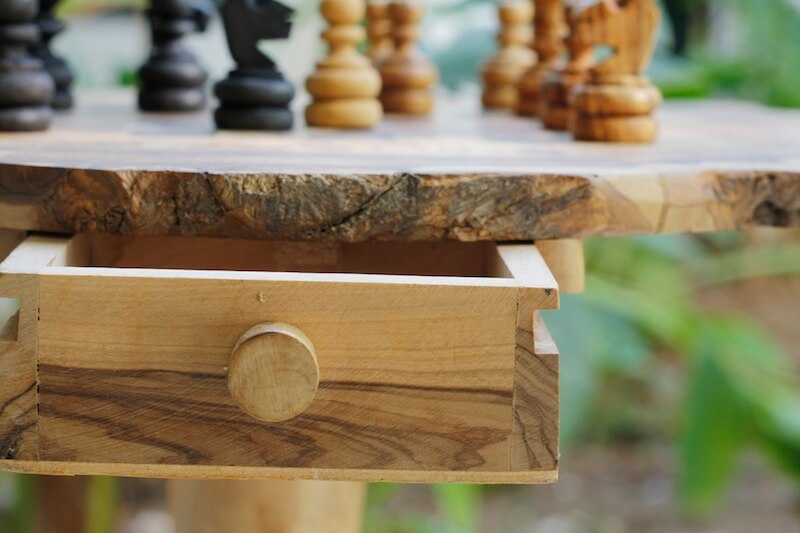 Chess Board Olive Wood