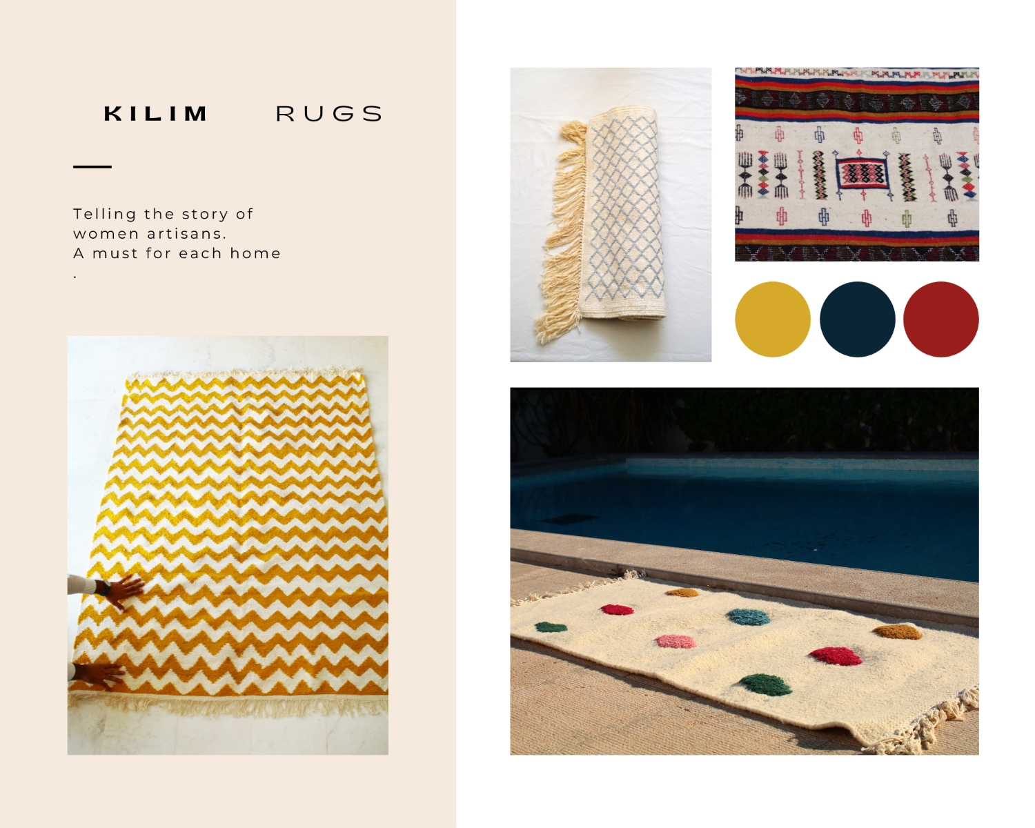 blogpost quarantaine life kilim rugs moodboard tunisian