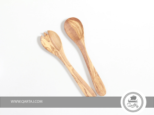 tunisian olive wood spoon