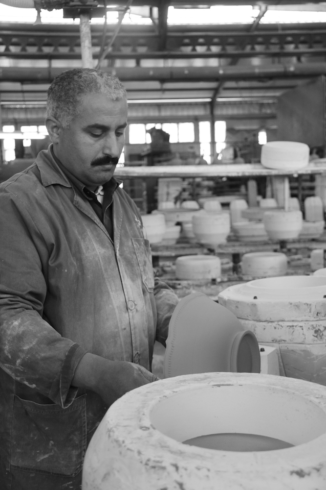 Qartaj artisans working in their workshops.